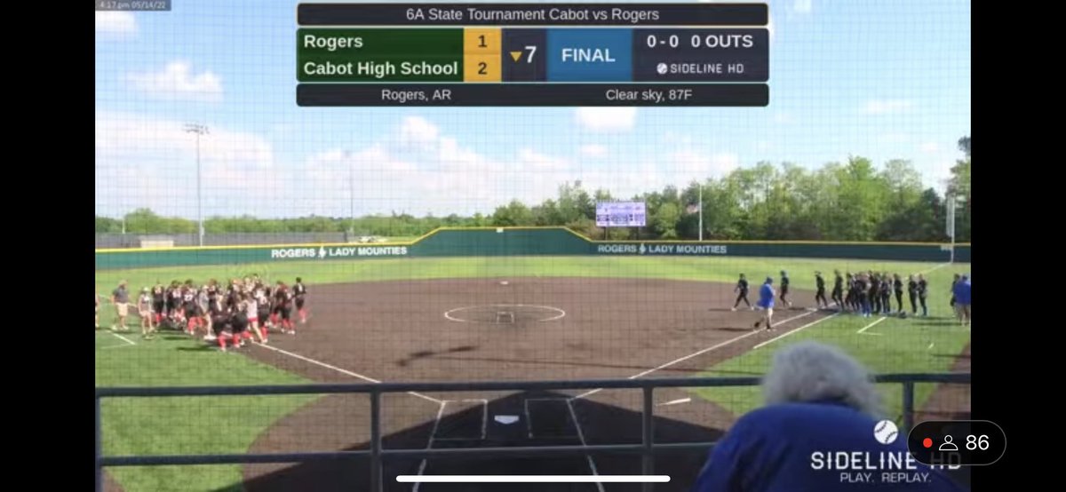 So proud of <a href="/Cabot_Softball/">CHS LADY PANTHER SOFTBALL</a>!!! They are on their way to the SHIP! 🤗🤩💍🥎