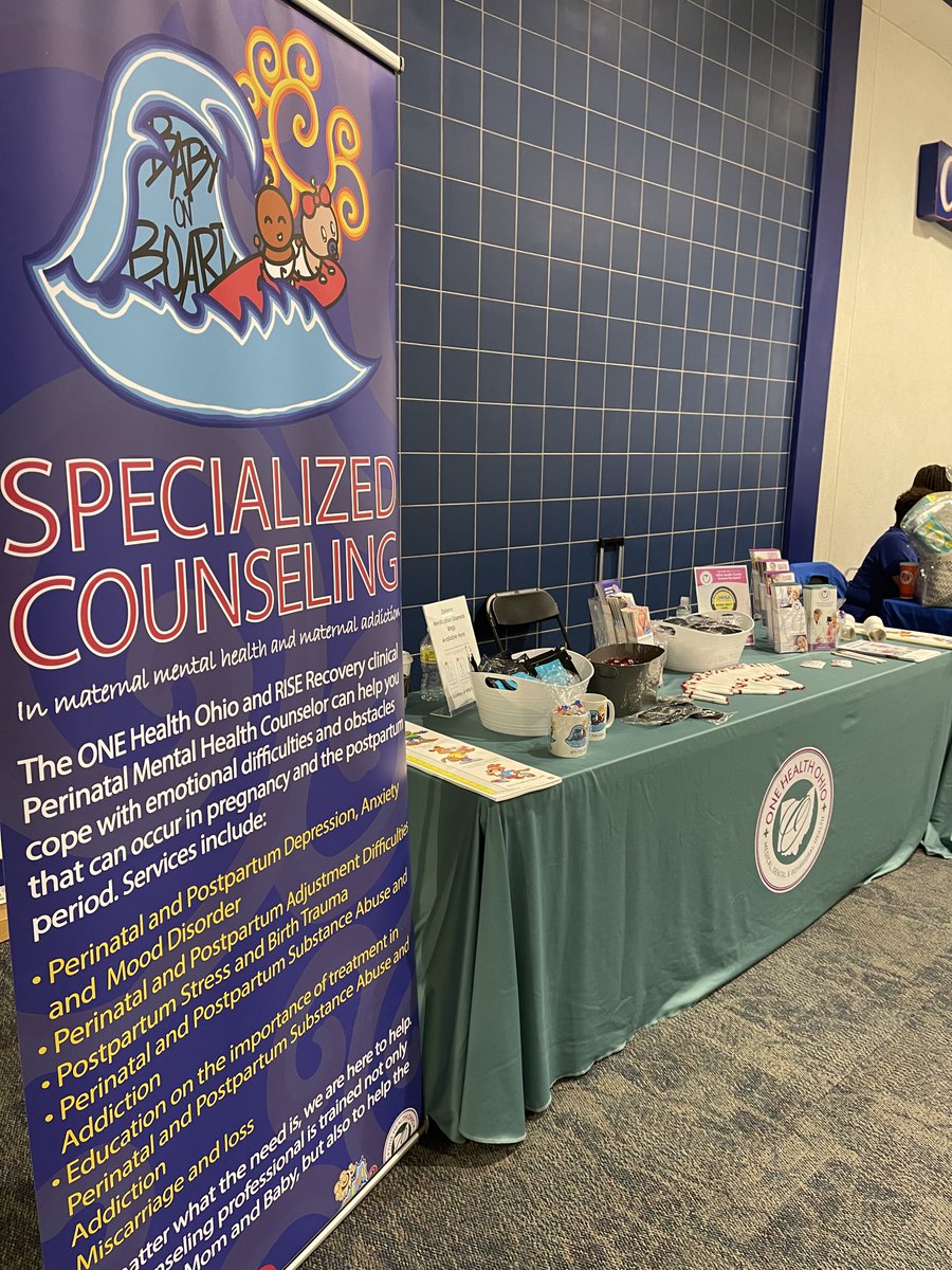 ONEHealthOhio1's tweet photo. Thank you to everyone who came out today for the Infant Health Fair! We enjoyed sharing information on our pediatric services including our specialize counseling program for new and expectant mothers, Baby on Board! #MaternalHealth  #ONEHealthOhio #RISERecovery #NortheastOhio https://t.co/lACBZRuqkZ