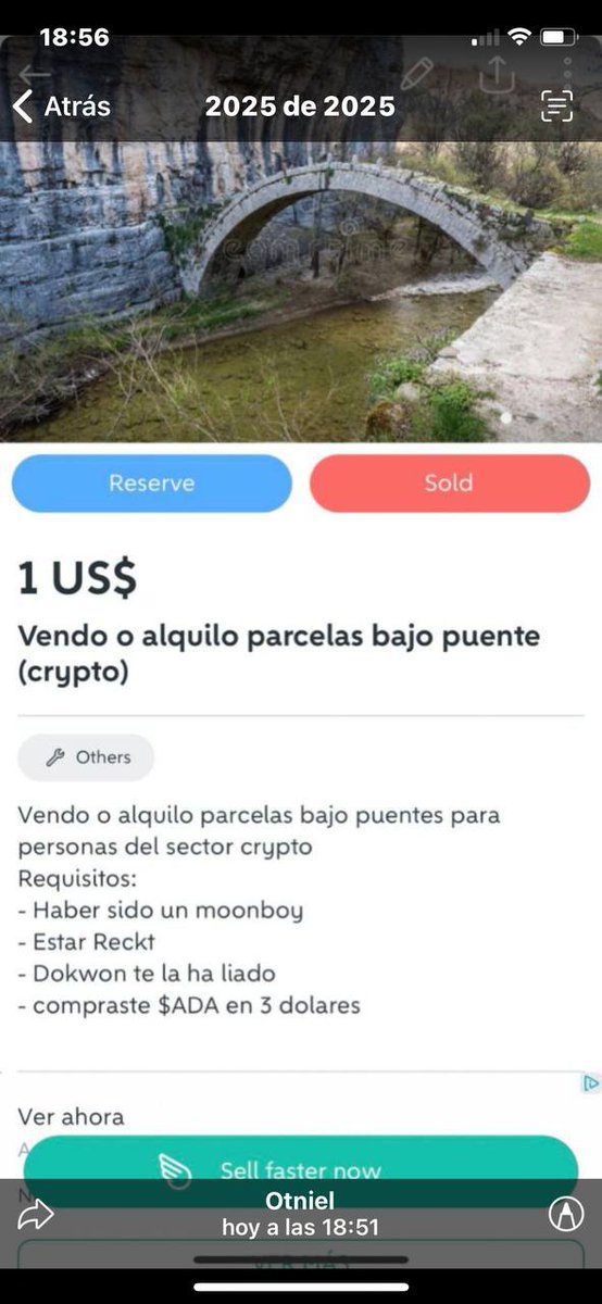 criptomussama's tweet image. IMAGINA ESTAR VIENDO PUENTES, TE DEJAN EL PUENTE A 1$ Y TÚ LE PAGAS EN $UST

EXPLÍCALE TÚ AL QUE TE VENDE EL PUENTE QUE ESE $UST VALE MENOS QUE LA CIÉNAGA DE SHREK