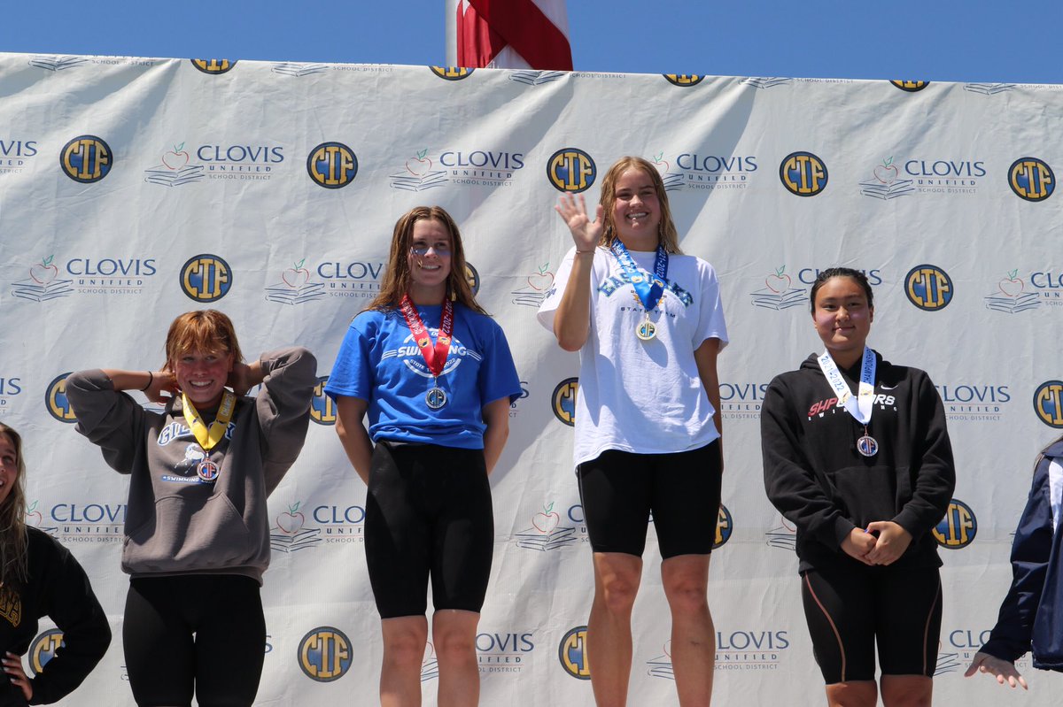 davishighswim's tweet photo. 2nd place for Sarah Bennetts in the 100 breast! #BDP #States https://t.co/TBPimdHZuL