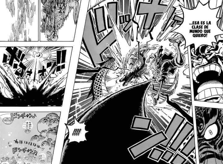 Zaest777's tweet photo. it's almost official luffy defeat kaido
😍😍 https://t.co/dPhmlbbFCv