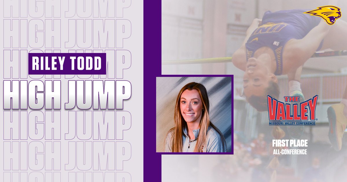 Panther fans, meet Rylie Todd - UNI's first 2022 Outdoor #MVCTF champion! She entered the championships with the 2nd best mark and leaves with 🥇! #EverLoyal