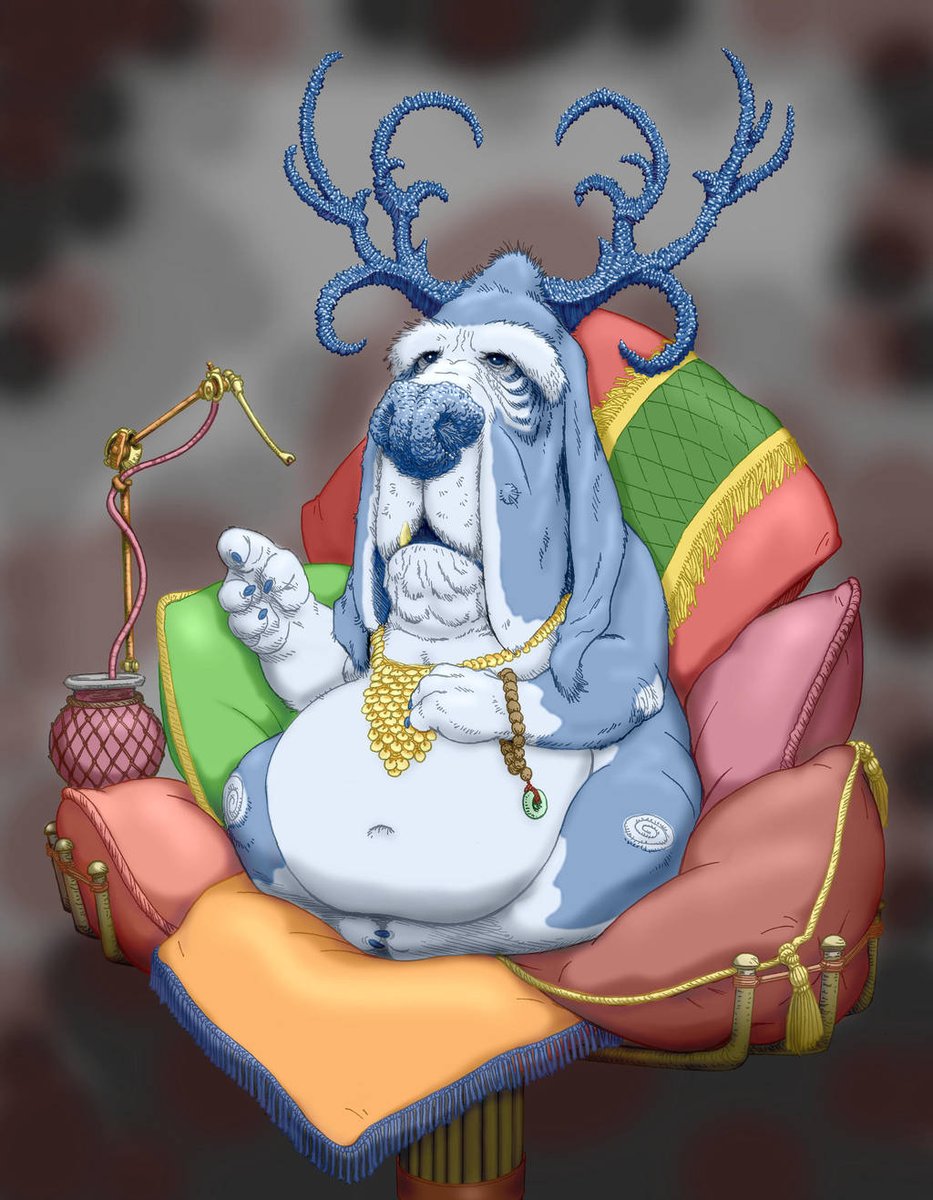 joshdiffey's tweet photo. Basselope of Wisdom
**COMMISSIONS ON HOLD**
#DnD #dnd5e #dungeonsanddragons #dndart   #PathfinderRPG #gammaworld #Commission #Critters #RPG #Giantlands https://t.co/hcQln8BWHD