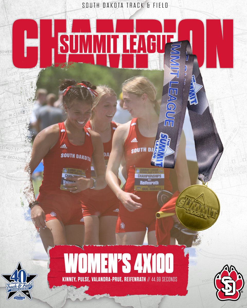 Shattering records. 💥 That's a new Summit Championship meet record and South Dakota school record!

#GoYotes x #WeAreSouthDakota  🐾