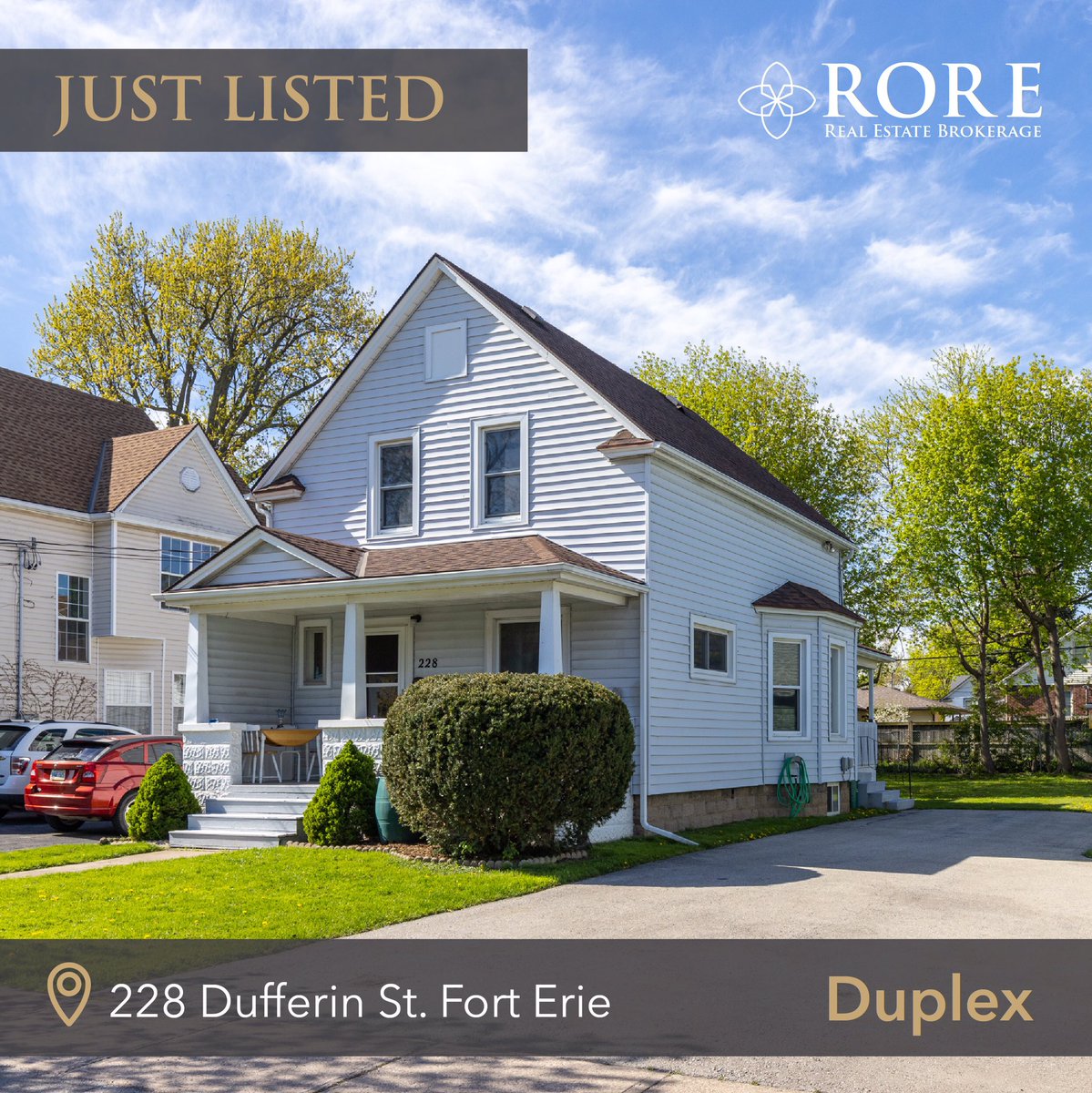 AndreaHallRORE's tweet photo. Check out my latest listing!
🏠FOR SALE🏠
🏡Duplex
📍228 Dufferin Street, Fort Erie
🛏️3 Beds
🛁3 Baths
💰$490,000
Investment Opportunity!!!
See MLS #40254696 for more details!
#forterie #ridgeway #crystalbeach #bridgeburgdistrict #rorerealestatebrokerage #ontario https://t.co/PagaxZ6YeH