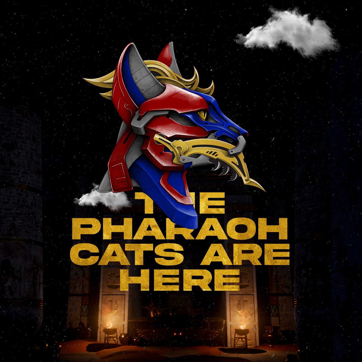 CryptoPharaohs_'s tweet photo. We are celebrating the arrival of the Pharaoh Cats with games, contests, and giveaways!

Join us! 

https://t.co/uA3fUQktZK

#NFTGiveaway #NFTdrops #NFTMintAlert #NFTAirdrops https://t.co/BRiCdKaVDT