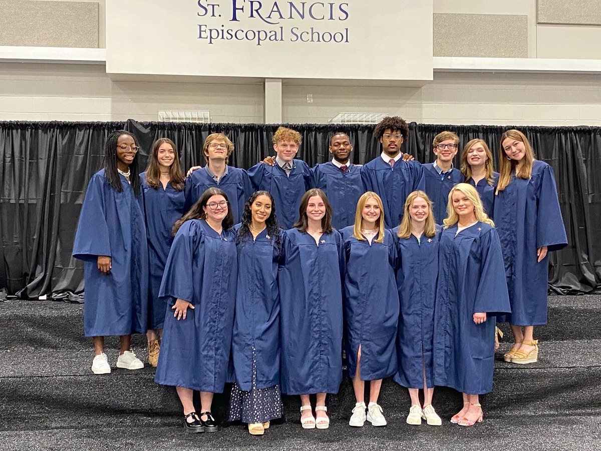 lovejoysteve's tweet photo. @SFESHouston #Classof2022 makes history today! Our first graduating Senior Class! So proud of these founders and their families! #graduation2022. https://t.co/IAL5zBz4GC