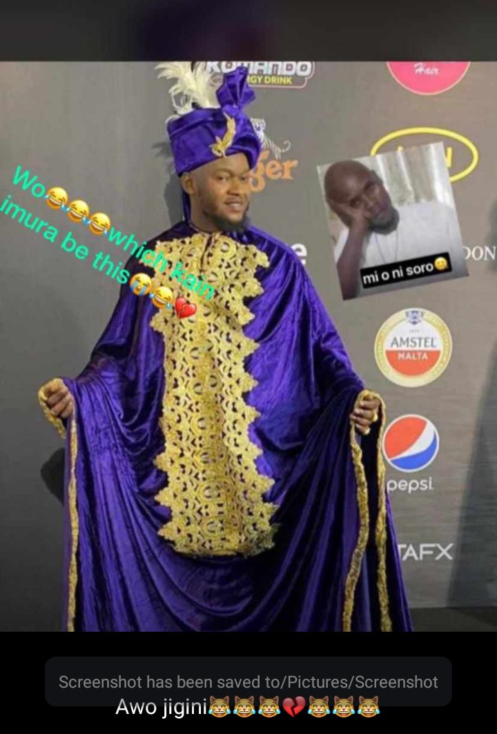 Wahala be like #AMVCA8 🤣🤣🤣🤣
Awo ginini reeee .. abi nah abaya
.
.
<a href="/yabaleftonline/">YabaLeftOnline</a> <a href="/TuNdEdNuT/">Adeniyi Adetunde</a>
