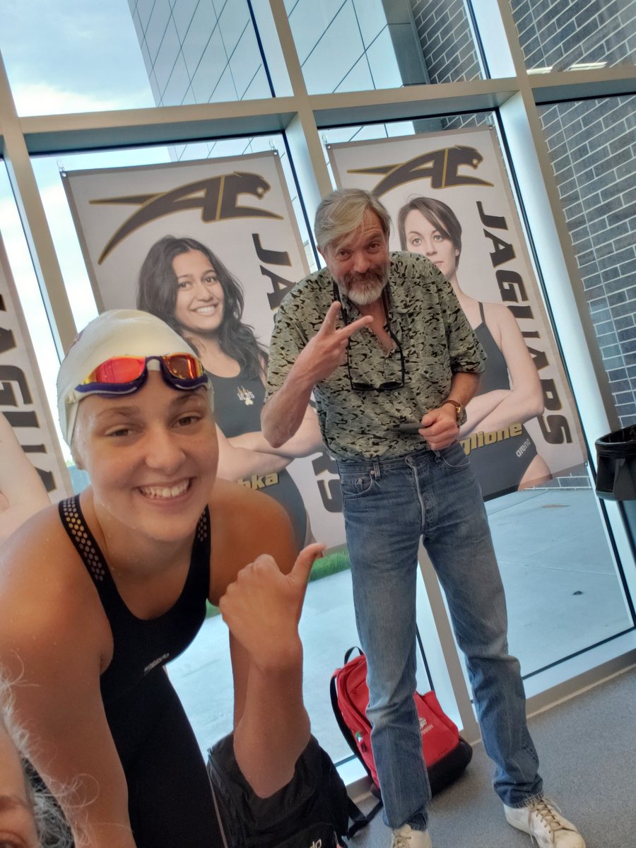 McPhersonSwim's tweet photo. Thanks Mr. Maxey for supporting the hs girls swim team! https://t.co/0RUZpzv574
