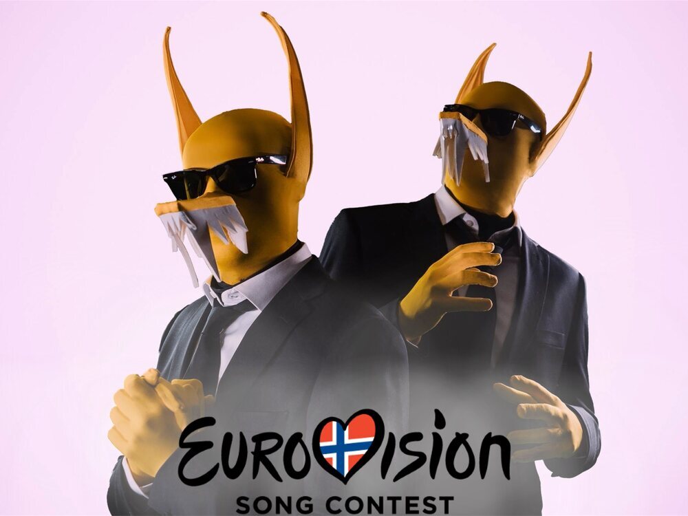 CharlieDoblado's tweet photo. Si #Subwoolfer no gana hoy #Eurovision representando a #Noruega con su #someonegivethatwolfabanana dejaré de creer en la humanidad. He hablado. https://t.co/ABVF0F2HlH