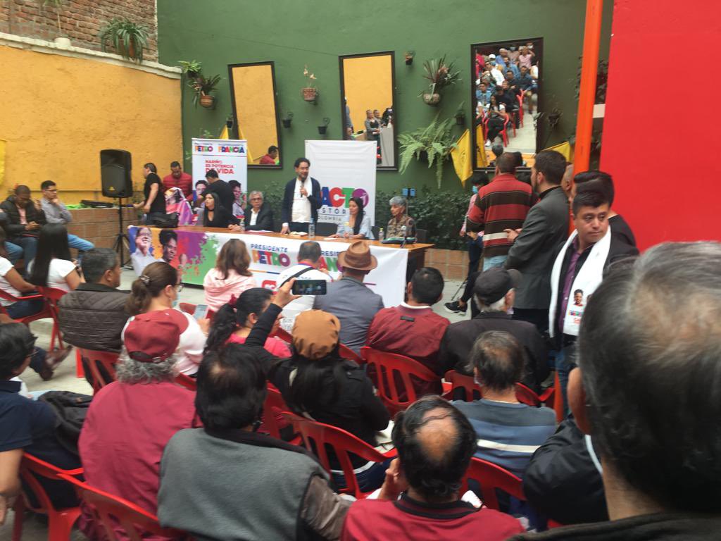 En Pasto se respira la fuerza del Cambio Histórico, y el afecto ciudadano por Petro y por Francia: