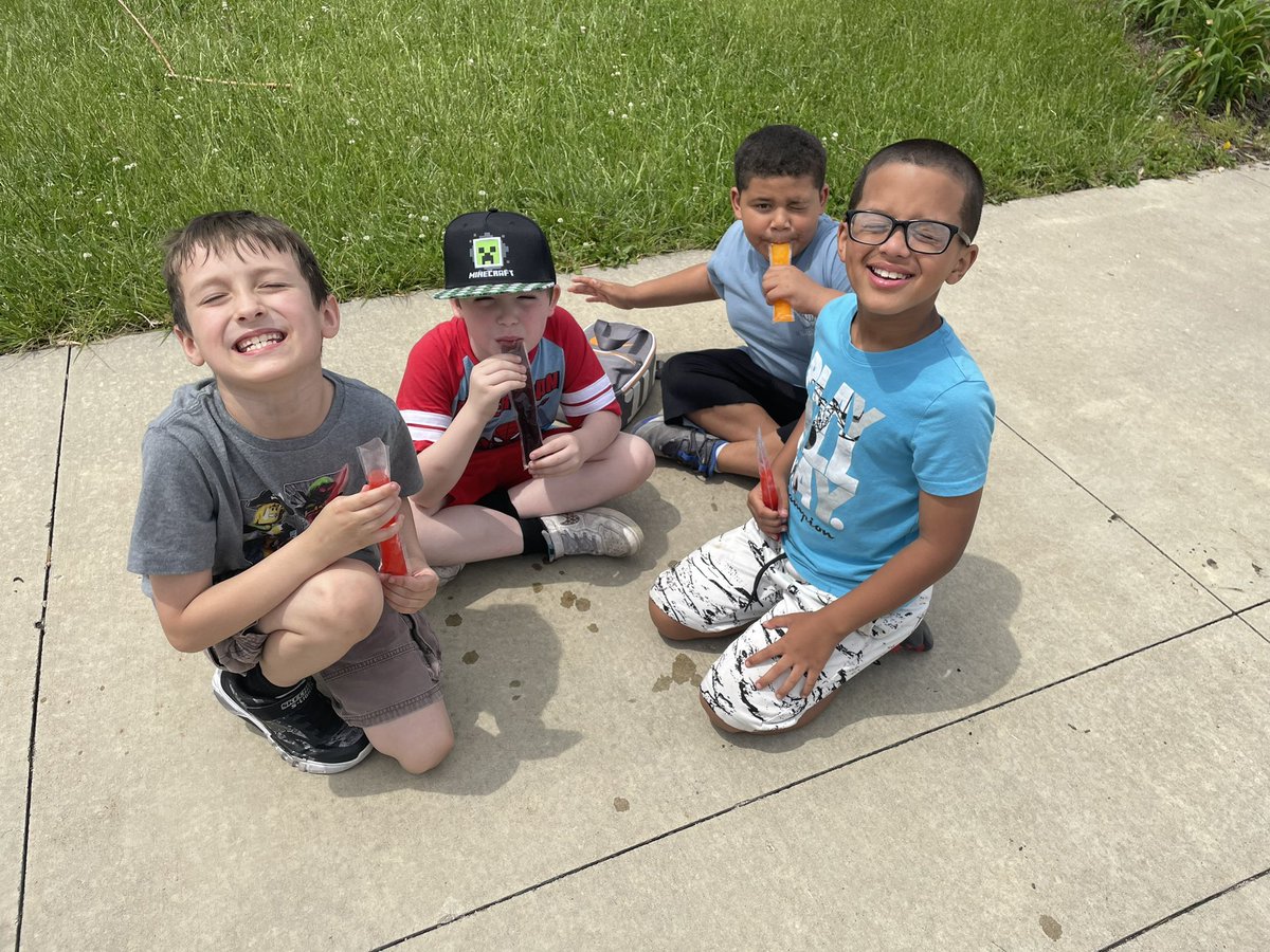 Nothing like popsicles after a super fun field day! <a href="/CentralPauline/">Pauline Central Primary School</a> <a href="/DebWilliamsEDU/">Deb Williams</a> #wearePC #PCBuildingOurLegacy #PCStrongerTogether