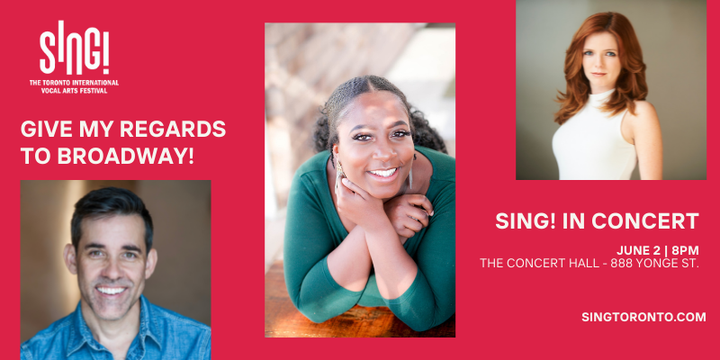 SingToronto's tweet photo. SING! Celebrates the Musical with all-vocal versions of famous #Broadway songs.
Give My Regards to Broadway features @AJBridel, @JeffMadden, @CanvasSarah, @tahirihvejdani, @dylanbell & @subasankaran. Arranged by @ChrisTsujiuchi
https://t.co/eDd4hgAvSf
#AcappellaMusic #SING2022 https://t.co/uqOalmFMm8