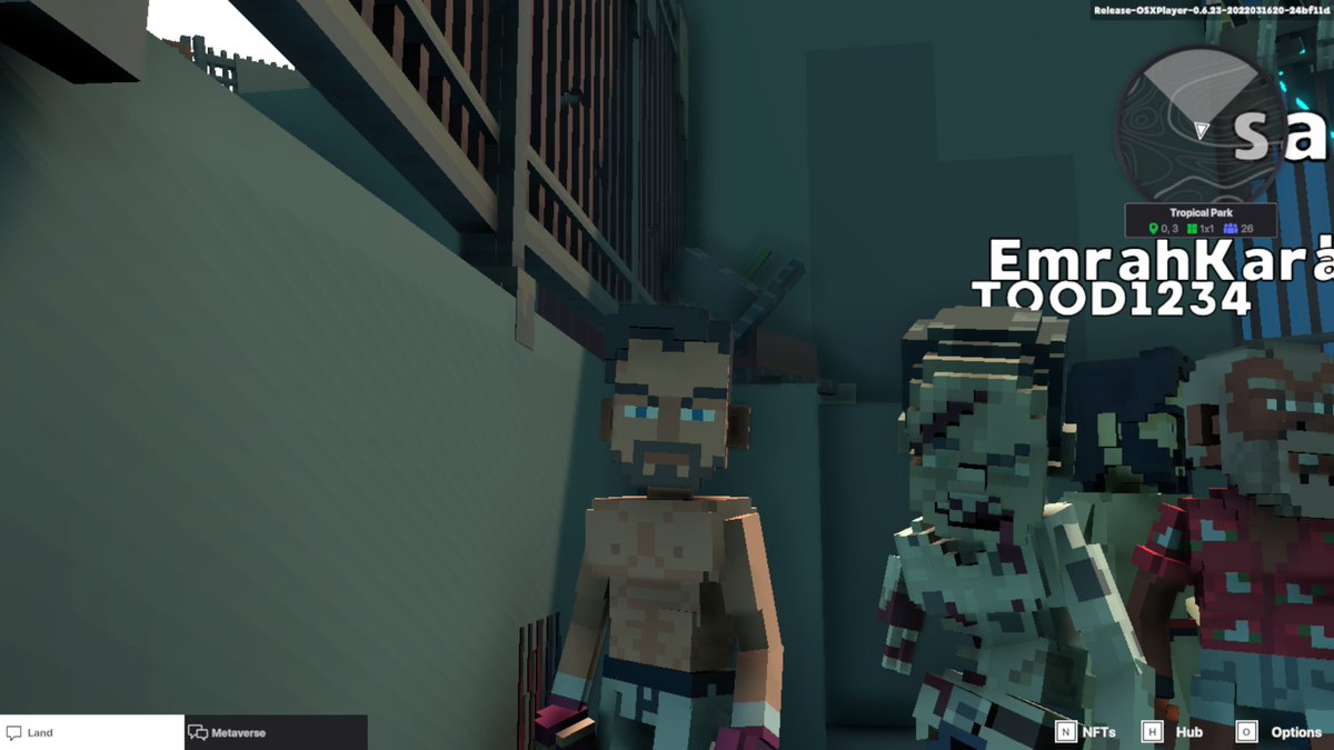 MarkkKerri's tweet photo. @TheSandboxGame #Sandbox #NFT #SAND #NFTGame #NFTCommunity
Party with zombies! https://t.co/ZXtL7D2pN6