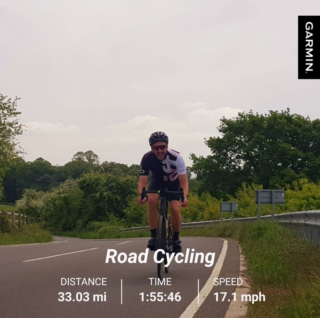 Training at the double today. 

All done by 1pm

#beatyesterday #garmin #ukrunchat #ukcyclechat #visorclub