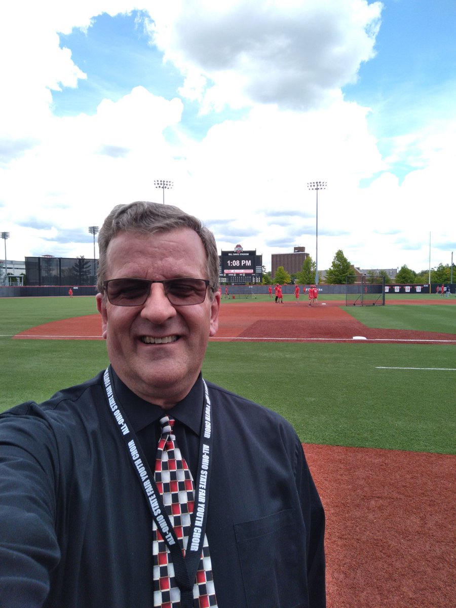 KeithKokinda's tweet photo. Ready for my first Division I ⚾️ broadcast as @OhioStateBASE hosts @PennStateBASE from 3pm on #BTNPlus
@OhioStateOnBTN @PennStateOnBTN
#B1GBaseball #B1G https://t.co/O3368KbJwC
