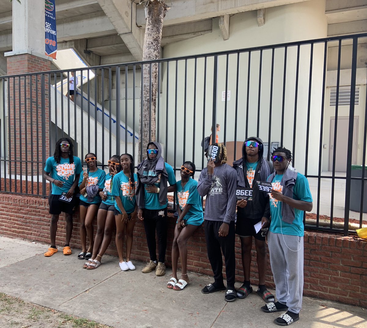 track_pchs's tweet photo. Plant City has arrived @ UF! 🏆🐊
@KadenMizell is checked in ready to compete in Javelin!#STATECHAMPIONSHIPS #RAIDERTRACKNATION @athletics_pchs @TJenkinsTampa @SRSullivan1203 https://t.co/1OmAYGtlS6