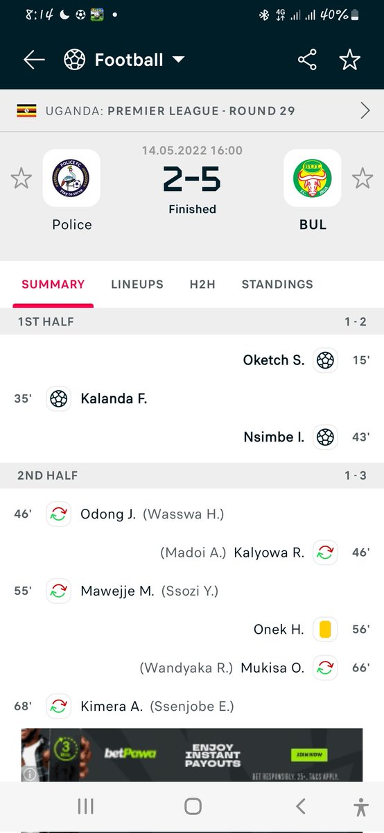 KamanziClive's tweet photo. @AKasingye @UgPoliceFC Ka result keeko sebo https://t.co/CnX3n1Hsf5