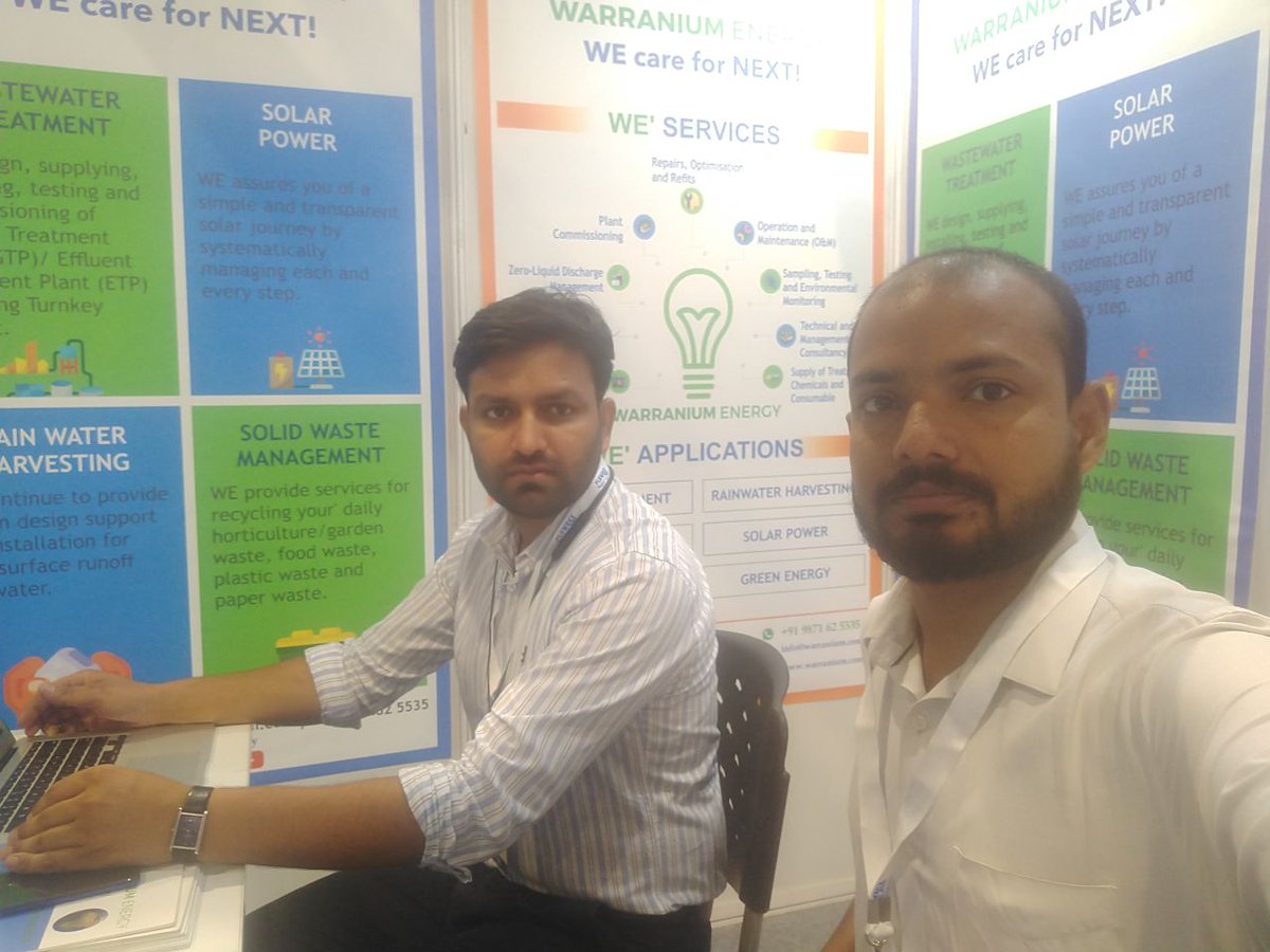 WarraniumEnergy's tweet photo. #Day2
With a great start on day one, @WarraniumEnergy  continues to receive quite a high footfalls on day 2 of #PlumbexIndia
Plan your visit &amp; experience our comprehensive offering for 𝐖𝐓𝐏, 𝐒𝐓𝐏, 𝐄𝐓𝐏, 𝐑𝐚𝐢𝐧𝐰𝐚𝐭𝐞𝐫 𝐇𝐚𝐫𝐯𝐞𝐬𝐭𝐢𝐧𝐠 &amp; 𝐒𝐨𝐥𝐚𝐫 𝐏𝐨𝐰𝐞𝐫 Project https://t.co/IU72ejBo4J