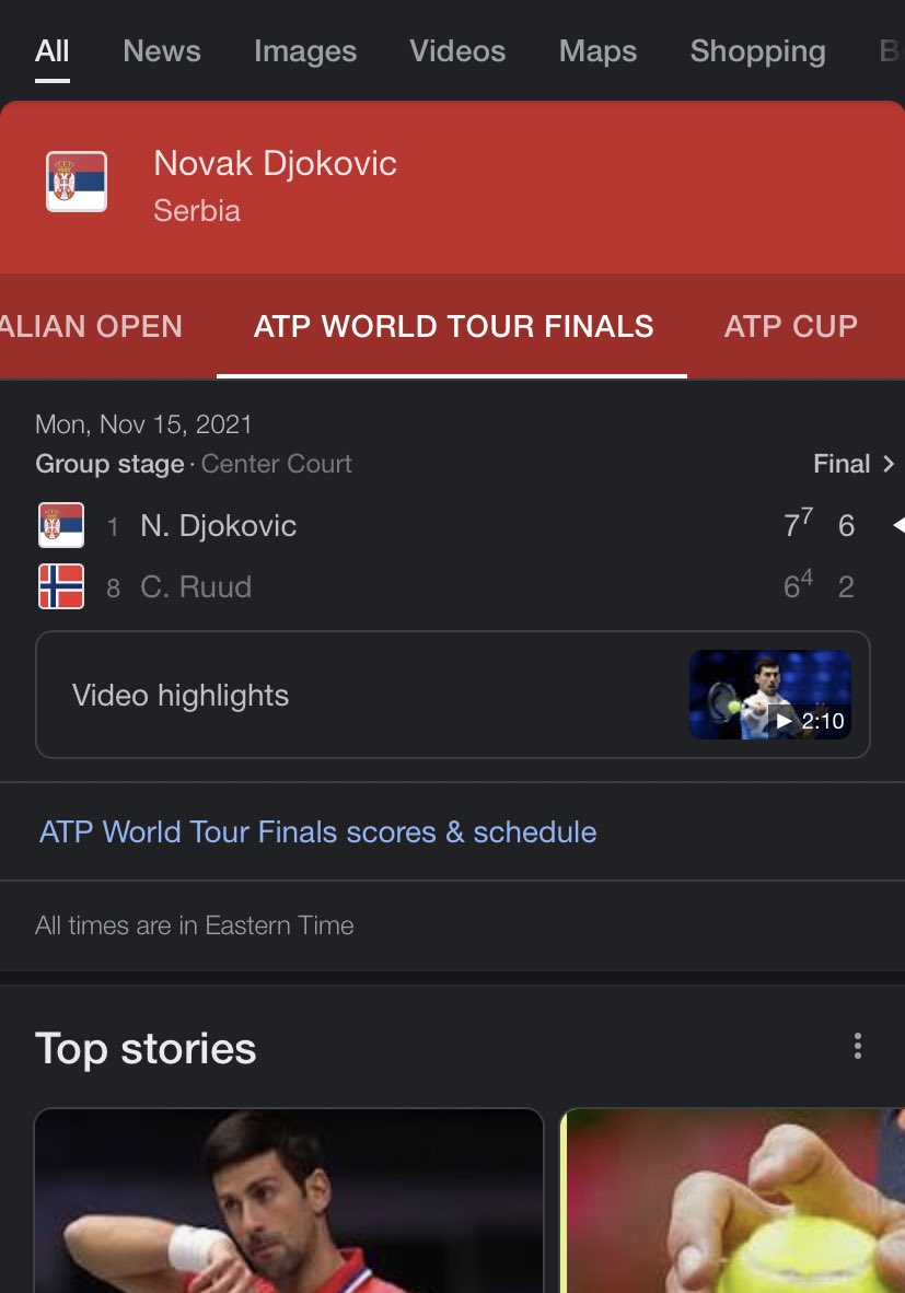lockysand's tweet photo. ATP Italian Open Matchup
🎾Novak Djokovic -1.5 (-155)

Have to ride the 🐐 on this one. He’s smacked this the last 2 times he’s faced Ruud. https://t.co/kaKRfn933E