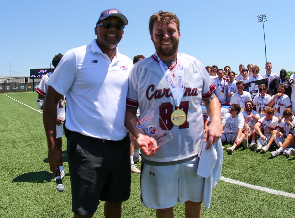 MCLA's tweet image. Championship game MVP: South Carolina's Sam Weis!