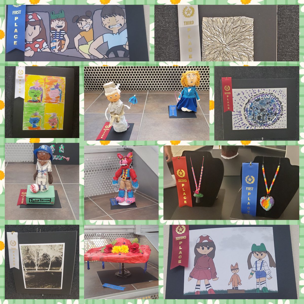 Super proud of all our Bullpups that participated and placed in this year's Socorro ISD Art Show. Five of them are in the Top 100, YAY🎉🐾❤️🎨#TeamEscontrias #TeamSISD