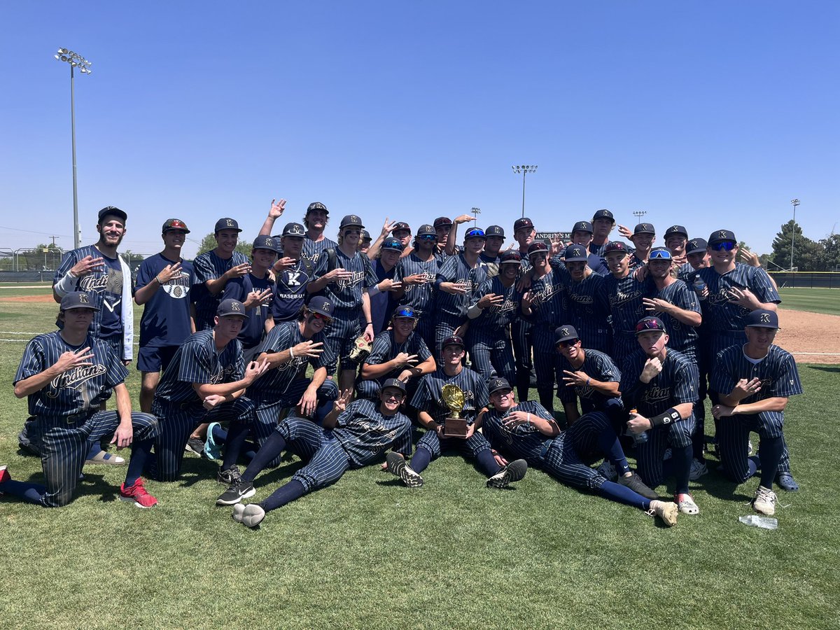 KHSATs's tweet photo. Congrats to @KHS_Baseball on becoming Area Champions with a final score of 5-1. Proud of you. Let’s continue to #WinTexas #GoldGloveSzn
@KHSIndianNation @KISDAthletics @KHSBooster @MrsSimmonsKHS https://t.co/yLg92zlkLH