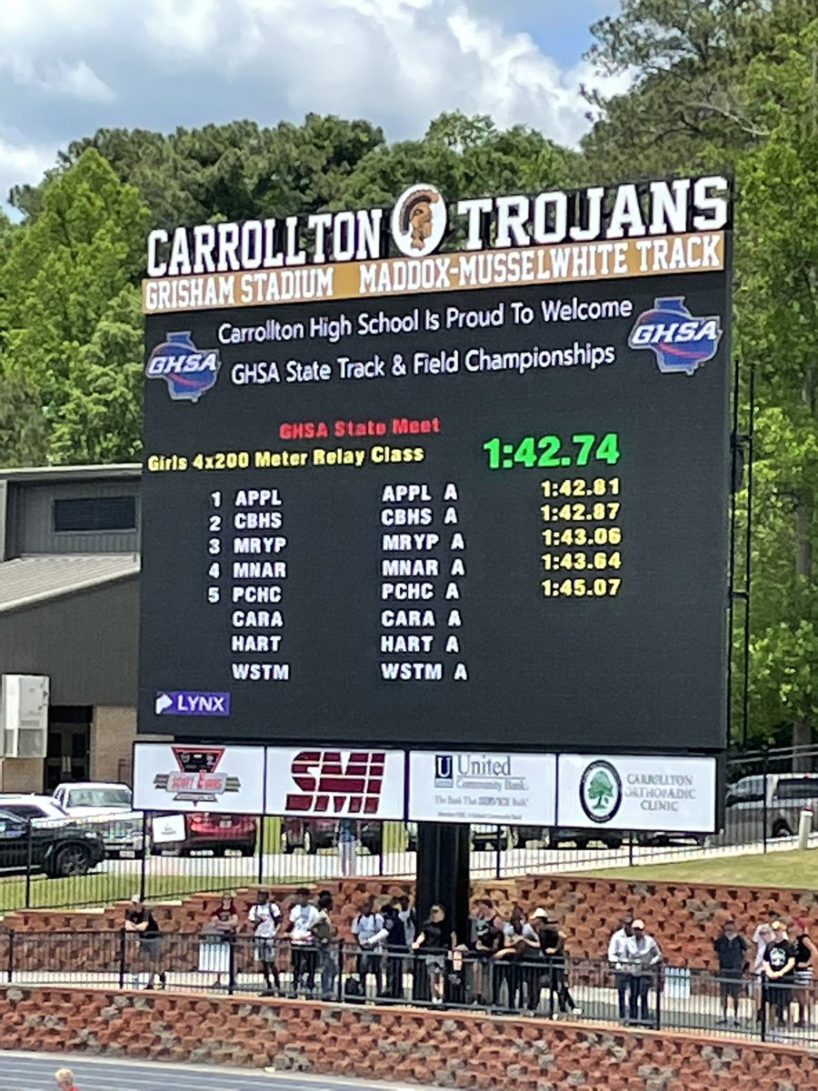 Cherokee Bluff XC/TF tweet media