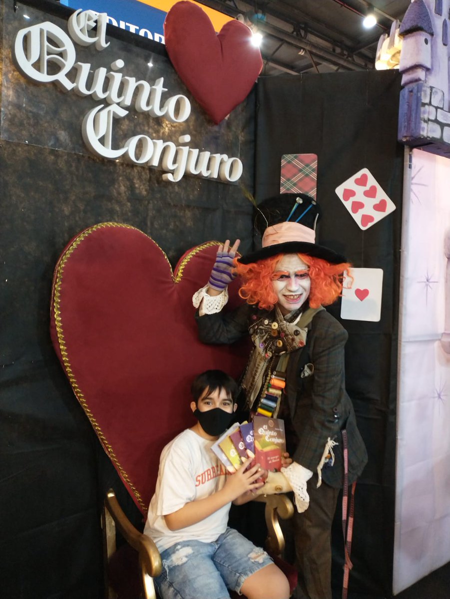 ElQuintoConjuro's tweet photo. Hoy!! De 17 a 19hs. Estaremos firmando ejemplares en la Feria del Libro B.A.!!!!
Pabellón Azul, Stand 160.
Tinta Libre Ediciones
#FeriaLibroBA
@Tinta_Libre https://t.co/isOIKTc1Ep