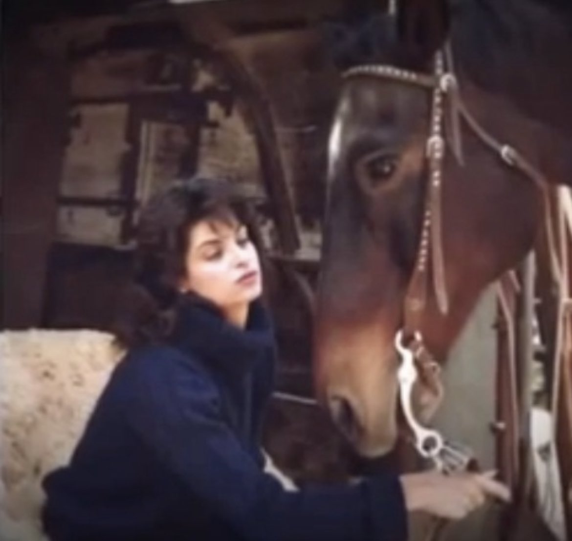fankirstiealley's tweet photo. Happy Saturday! Here’s a picture of @kirstiealley and a horse 🐴 ♥️ https://t.co/EcaRr6R3rs