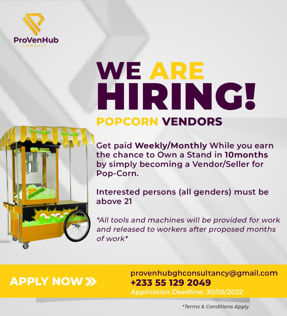 ProVenHub_gh's tweet photo. Get Paid and Become Your Own Boss all in 10months.
All you have to do is call/WhatsApp +233 551292049 to join the experience. https://t.co/y5MDqfgHqC