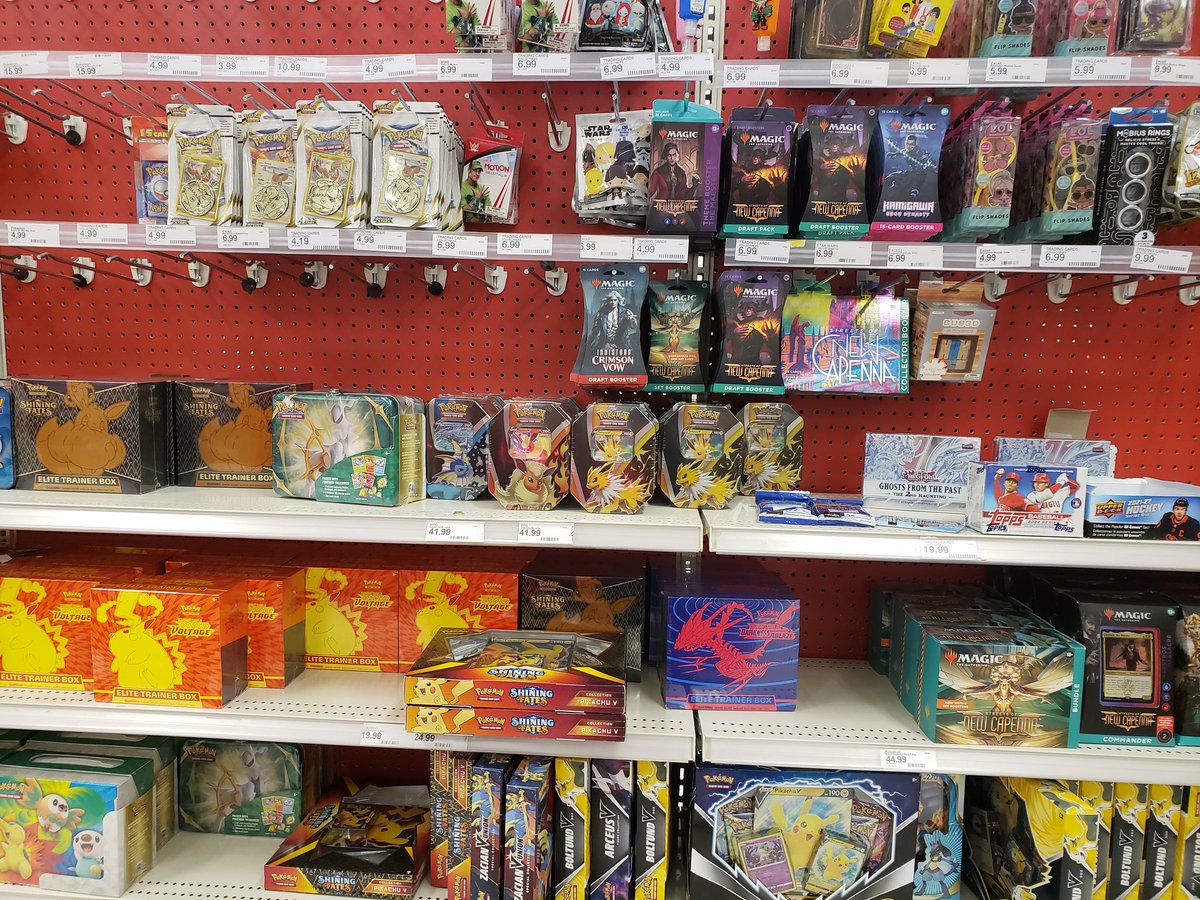 Pokemom still strong at retail for us. How are your retail shelves looking this weekend?