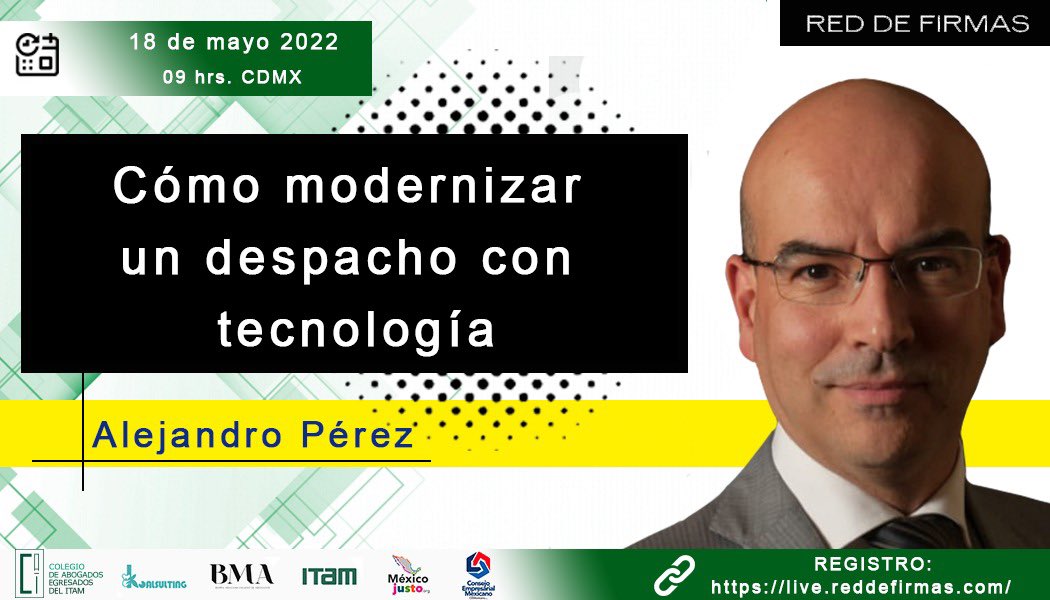 caeitam's tweet photo. 🚨No te pierdas nuestro siguiente techtalk: “Cómo modernizar un despacho con tecnología”, este 🗓 miércoles 18 de mayo, 9hrs🚨

🔜 Link de registro: https://t.co/sKluOlOwce https://t.co/MZJSF5mIM3