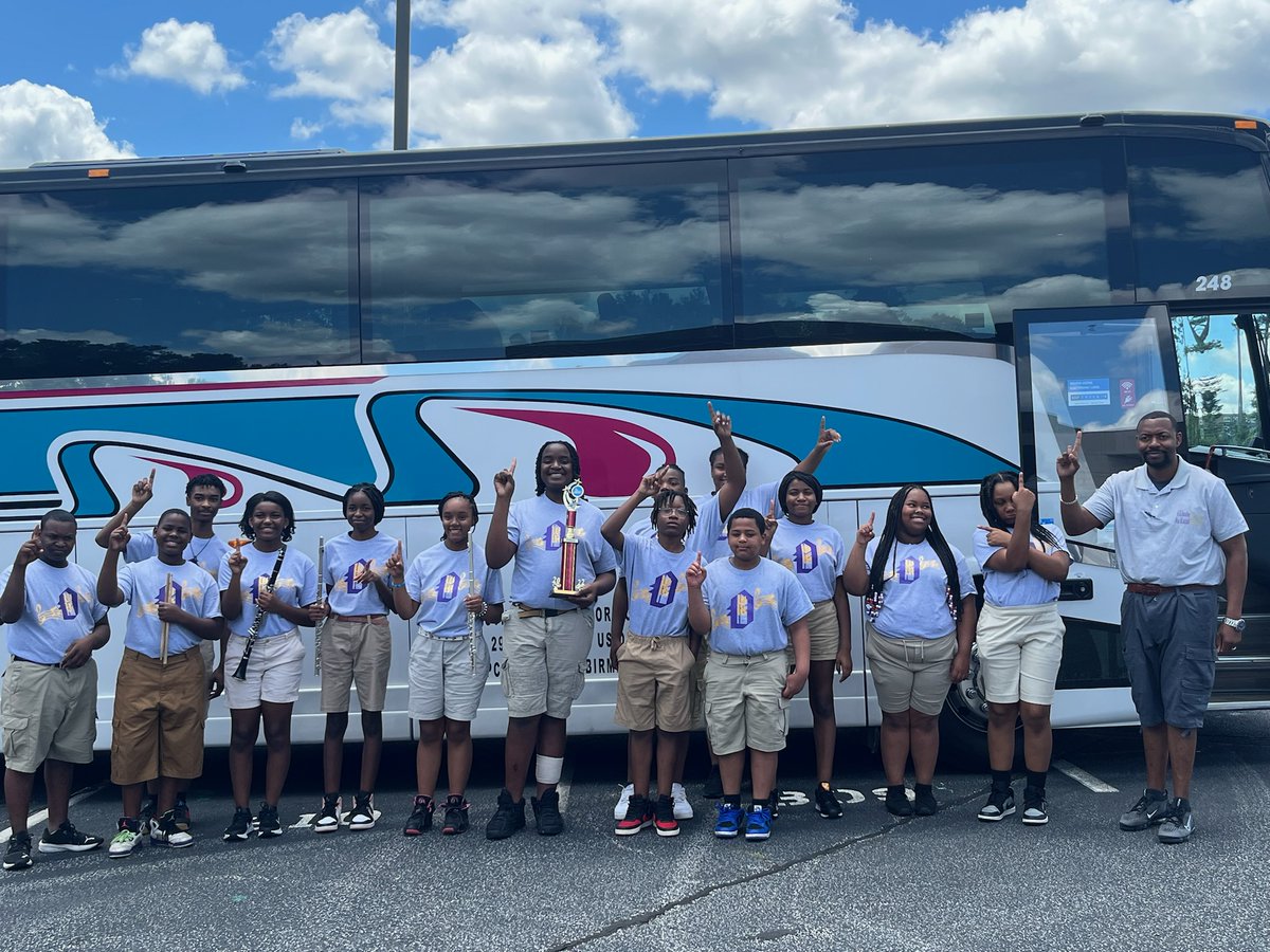 MitchellOssie's tweet photo. We are so excited and proud of Mr. Hamilton and our band scholars! They participated in a band festival held in Georgia this morning and they received SUPERIOR ratings! Congratulations!!!!
 🎼🎺🥁👏🏾Thank you to ALL of our parents!  Enjoy Six Flags! 😊 @BhamCitySchools @Msaka93 https://t.co/tJaYeprgD7