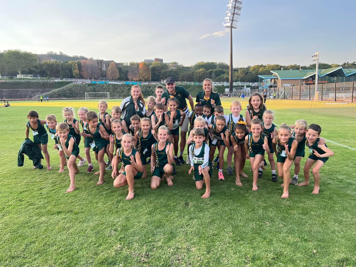 1st Cross Country Season with Garsfontein Primary school💚 

And what a season it is turning out to be💪🏼 

17 x Top 15 Places at Gauteng North Cross Country League 💚

🔥🔥🔥