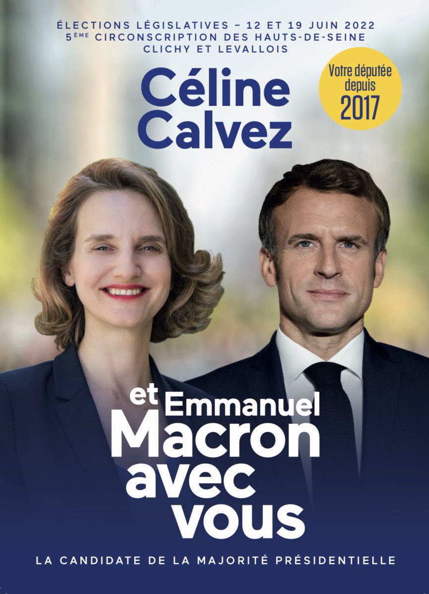 celinecalvez's tweet photo. Soleil et bonne humeur pour la 1ère mobilisation de campagne à #Clichy. 
Députée depuis 2017, je me représente pour continuer à vous représenter.
Ma candidature aux #législatives2022 dans la 5e circonscription des #HautsDeSeine, c’est celle de toute la majorité présidentielle ! https://t.co/PM5mYzU90r