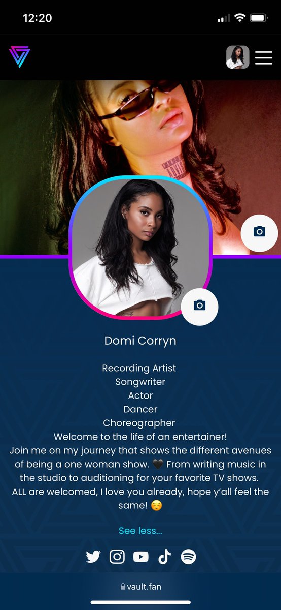 DS_WorldNFT's tweet photo. @DomiCorryn and @vaultapp_ #Web3 about to be #Lit #SoulTied https://t.co/lFlIGyEOMB