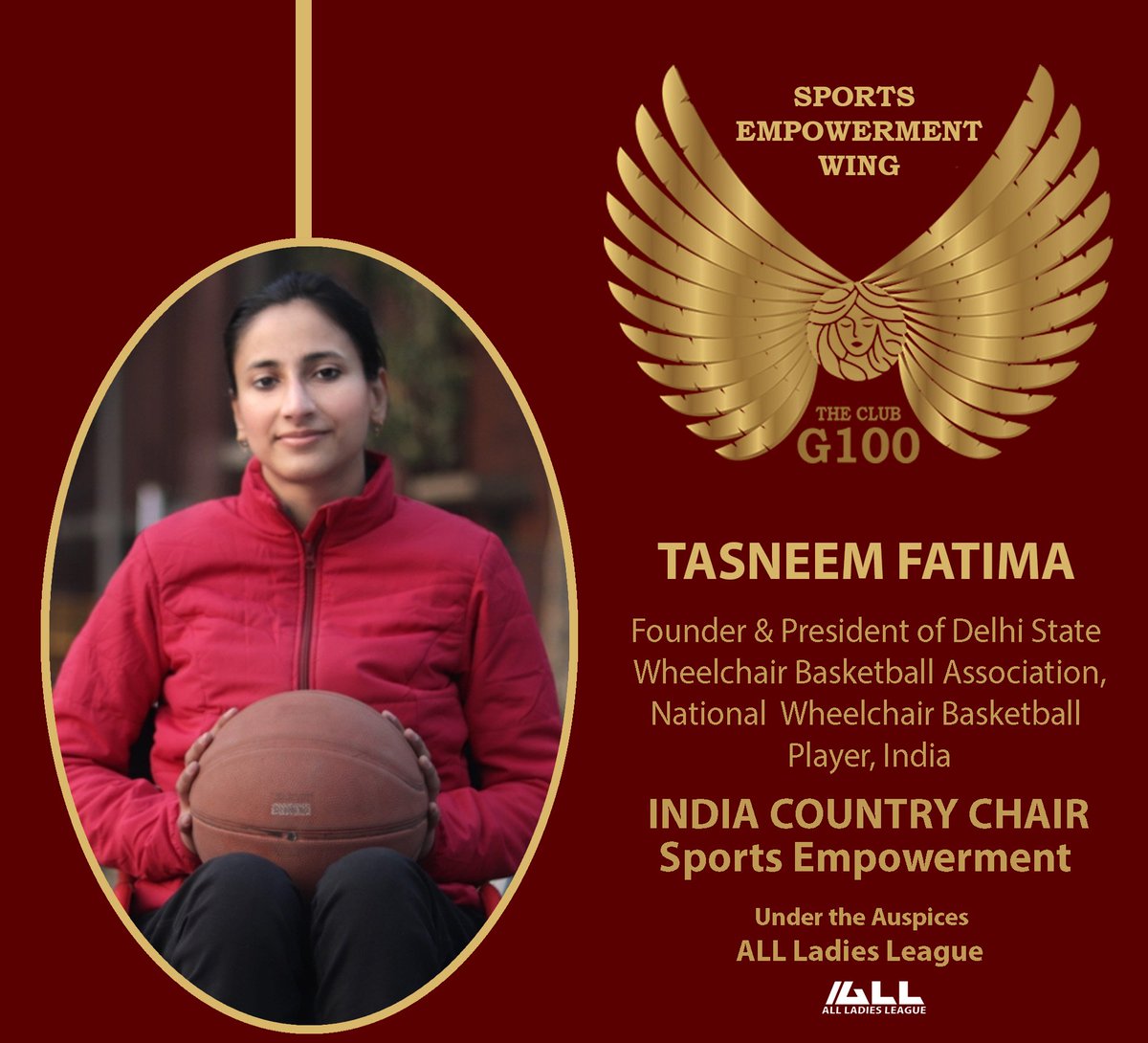 carolina_latina's tweet photo. #Sports #Empowerment has landed in #India Welcome My Dear Tasneem Fatima @TF_DSWBA23 Founder &amp; President of #Delhi State #Wheelchair #Basketball Associacion, National Wheelchair Basketball #Player @harbeenarora @G100wefleaders @ALLLadiesLeague A seguir trabajando #NivelarLaCancha https://t.co/lvfWXO4PFo