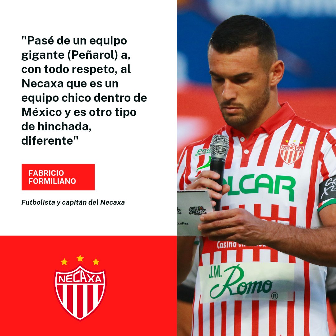 ¿Ese es tu capitán?

Así las palabras de Fabricio Formiliano sobre el Necaxa, donde es titular y líder