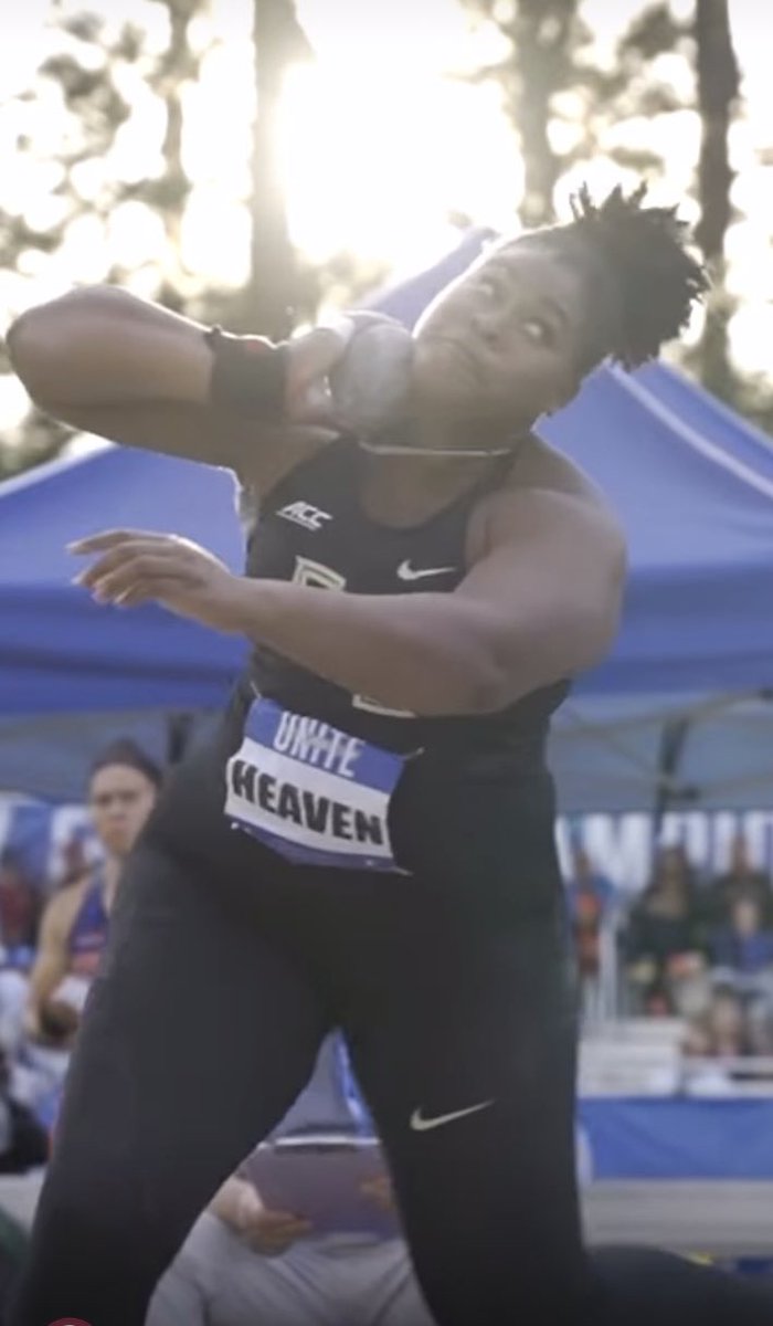 DHeavenJr's tweet photo. Big Pr yesterday finished 5th in the shotput ACC Championship keep Building Princess!!! #FSU #fsulegacy #shethrows #Bigthrowathletics #fsutrack https://t.co/9mUBD9XvQa