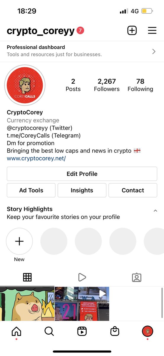 Corey_Ape's tweet photo. Follow me on Instagram too ๐๐ผ ๐ธ
https://t.co/0KYoYpqaEX
#CoreyArmy #Crypto #Instagram https://t.co/FcVYBn85p2