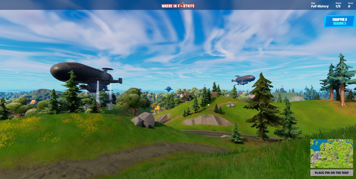 Top5Gamingx's tweet photo. Someone made a FORTNITE version of GEOGUESSR, this is SO FUN!!! 👀 https://t.co/7nW2jROFzY