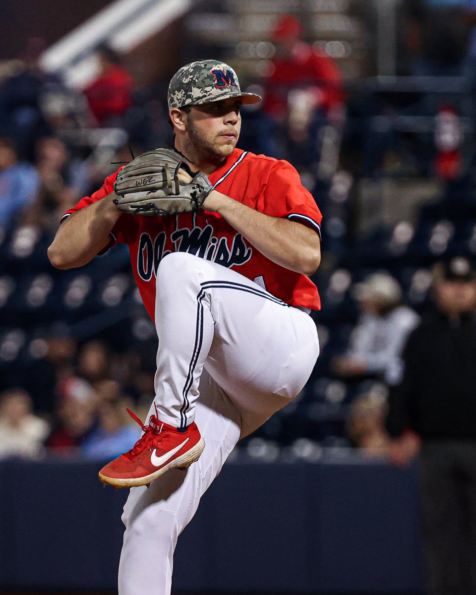 OleMissBSB's tweet photo. DeLucia's final line:

7+ IP, 9 Ks, 3 H, 3 ER, 117 pitches

One GUTSY performance 👏 https://t.co/vCPjIJF4h8