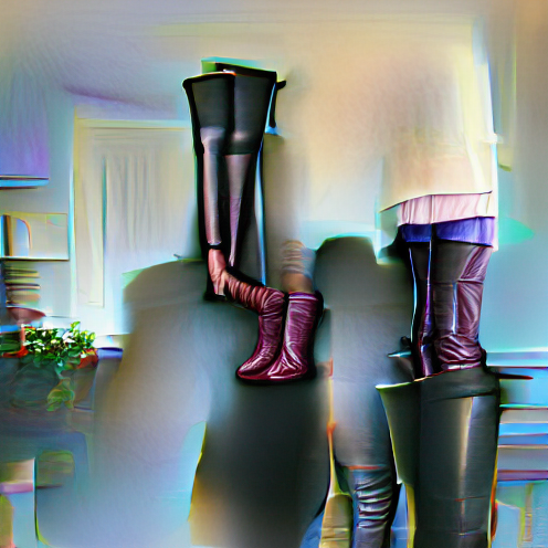 O_T_Human's tweet photo. Sister and knee-high boots (#FDUG) #art #artist #artwork #nft #nfts #nftcollector https://t.co/ftiPvhFHhC