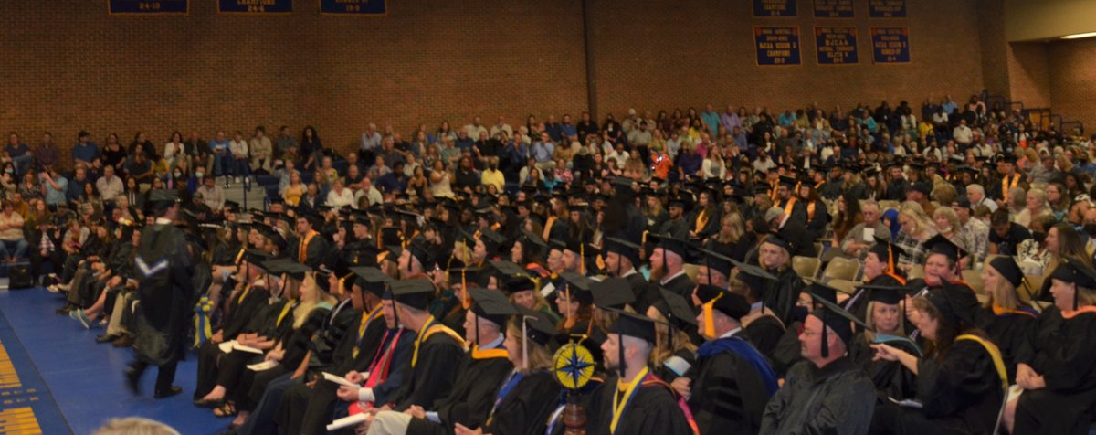 PatrickHenryCC's tweet photo. What a delight to celebrate our graduates together this morning. 

To all of our 2022 graduates, we are SO proud of all you have accomplished and look forward to seeing all the great things you will do. https://t.co/DExVQi75br