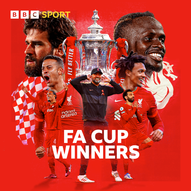 BBCSport's tweet photo. LIVERPOOL HAVE WON THE #FACUP! 🏆

#FACupFinal #BBCFACup #BBCFootball #CHELIV