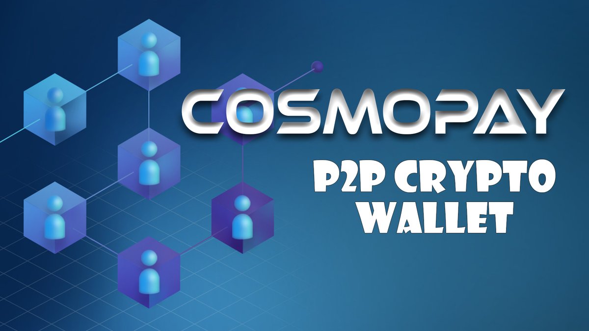CosmoPay is a decentralized P2P crypto wallet and flying assistant drone in metaverse.
Convert CVR to crypto, stablecoins and fiat currency.

Pay with a card linked to the CosmoPay both in the metaverse and in the real world

Learn more metacosmo.space/about-cvr

#Cryptocrash #nft