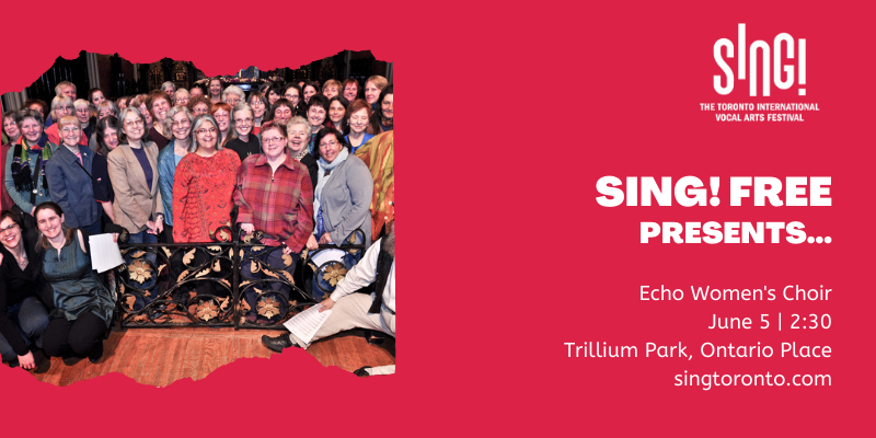 SingToronto's tweet photo. The final day of #SINGFree is June 5th at #TrilliumPark @OntarioPlace & features Oz Izvora, @AlissaVoxRAW, @echowomenschoir, and more… grab your chairs and blankets and enjoy an afternoon of Free Music at the waterfront. #MusicFestival #SING2022
https://t.co/J9GjkwWquK https://t.co/wyZQpBOHjN