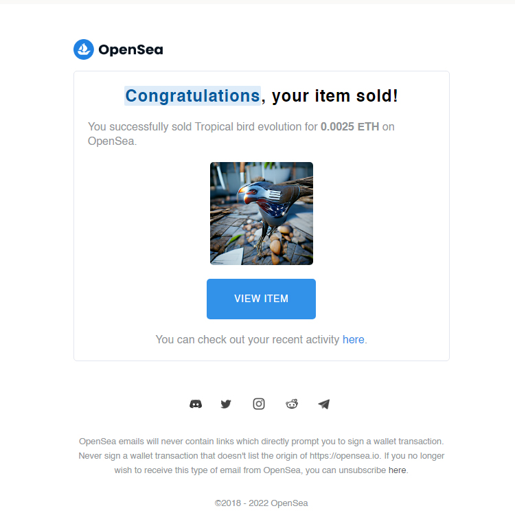 neurystic's tweet photo. 3rd #NFT sales today! 🎉
Thank you so much to #Gooddaymate (he's not linked to twitter account but I'm really grateful)
I can see he is a #nftlover and a great #nftcollector 👇
https://t.co/At8vW2cll2
#NFTCommunity #MetaverseNFT #NFTSale #nftart https://t.co/aAHAwhjSaS