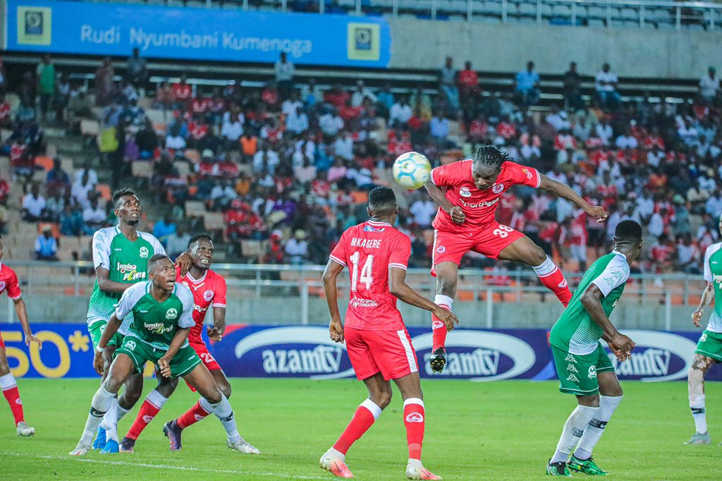 azamtvtz's tweet photo. 80’ | #ASFC
Simba 3-0 Pamba (Banda 45’, Kibu 48’, Mhilu 53’)
LIVE #AzamSports1HD
#AzamSportsFederationCup #ASFC #RoboFainali #RoboFainaliASFC #SimbaSC #PambaSC #SimbaPamba https://t.co/qds5kapyIA